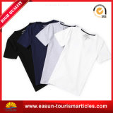 Simple Design V Neck White T-Shirt for Girl (ES3052506AMA)