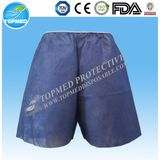 Disposable Non-Woven Blue Briefs or Boxer