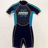 Short Neoprene Surfing Wetsuit with Nylon Fabric (HX15S27)