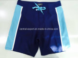 Oeko-Tex Full Elastic Waist Polyester Contrast Color Panel Children Board Short Swimwear