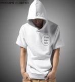 Cool Men's Short Sleeve Hoodies with Custom Logo