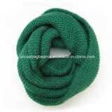 Lady Fashion Acrylic Knitted Infinity Scarf