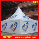 White Pagoda Pavillion Gazebo Tent for Sale with Logo Printing