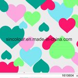 Sweet Heart 80%Nylon 20%Spandex Printing Fabric for Swimwear
