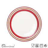 Nice Simple Classic Circle Salad Plate