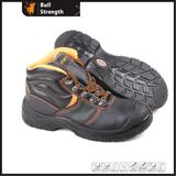 Genuine Leather with PU Injection Industrial Safety Shoe (SN5283)