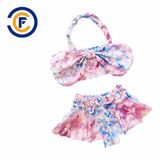 New Design Cartoon Print Girl Swimwear with Oeko-Tex