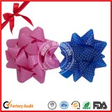 Factory Wholesale Printed Christmas Decoration Ribbon Bow