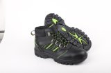 Geniune Leather Safety Boots with Steel Toe and Steel Midsole