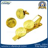 Custom Tie Clip and Cufflinks Set