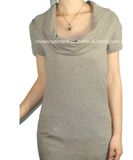 Fashion European Ladies Dress in Short Sleeve (11SS-199)