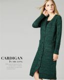 2017 New Arrival Fashion Greenish Black Long Cardigan Wholesale