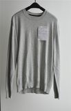 Winter Pure Colour Long Sleeve Pullover Man Sweater