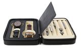 Executive High Class Cufflink & Ring Men's Jewelry Case