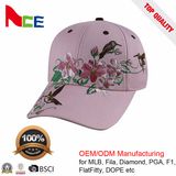 New Design Flat Embroidered Baseball Cap 6-Panel Customized Sports Cap Hats