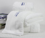 100% Cotton White Bath Towels for Hotel Bathroom
