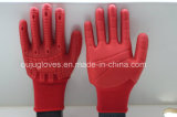 18G Spandex Anti-Cut High Impact Resistant Gloves with TPR