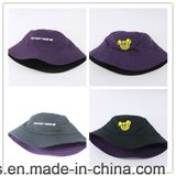 Reversible Short Brim Cartoon Embroidery Patch outdoor Fishermen Bucket Hats