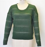 Casual Women Round Neck Fit Loose Pullover Knit Sweater