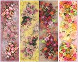 Elegant Print Silk Flower Printing Scarf (C-038)