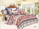 Poly or Cotton High Quality Home Textile Bedding Set