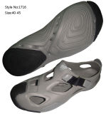 Grey Men Sport Sandals, EVA Two Tone Running Sandals