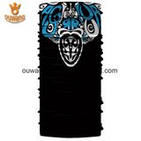 Wholesale Black Seamless Skull Face Tube Mask Bandana