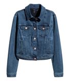 Cotton&Polyester, Rayon, Spandex Superstretch Denim Womens Jacket