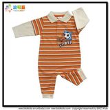 Stripe Printing Baby Apparel Unisex Newborn Jumpsuits