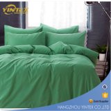 Solid Color Simple Design Printed Bedding Set