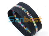 100% High Quality Colorful Metal Zipper with Durable Teeth