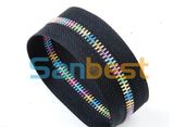 100% High Quality Colorful Metal Zipper with Durable Teeth