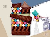 2015 New Design 100% Polyester Printing Bedding Sets