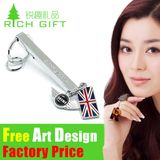 Wholesale Promotional USA Flag or Custom Souvenir Keychain