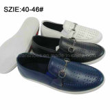 New Style Men's Slip on Breathable Casual Leather Shoes (MP16721-14)