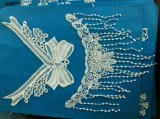 100% Polyester Flowered Decorated Bridal Lace