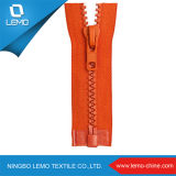 Two Open End Slider Plastic Zipper for Clothing Accessories