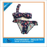 Lastest Fashion Sexy Floral Triangle Brazilian Bikini for Women