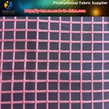 Organza Check Fabric, Polyester Dress Fabric