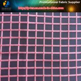 Organza Check Fabric, Polyester Dress Fabric