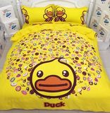 Set with 4 PCS Cotton Printing Bedding Sets