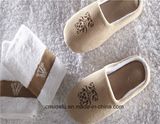 High Quality Customized Embroidered Hotel Coral Fleece Slipper