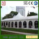 Large Outdoor Wall Marquee Tent with Chairs and Tables