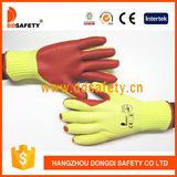 Ddsafety 2017 Red Rubber Coated Cotton Gloves