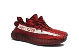 Red Color Sply-350 of Yeezy 350 Boost V2 Sports Running Shoes
