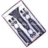 Men's Fashion Leather Clip Suspenders (BD1007-3)