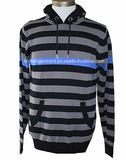 Men Casual Hooded Long Sleeve Sweater Pullover (10-0073)