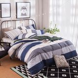 Luxury Designer Home Textile Cotton Patchwork Style Bedsheet Quilt Cover