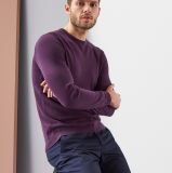 OEM Fashion Men Turtle Neck Spandex Sweater Blouse (M17-230)