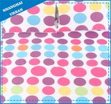 5 Piece Colorful Circles Polyester Comforter Set